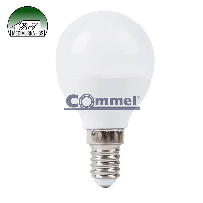 LED žarulja G45 - E14 Commel