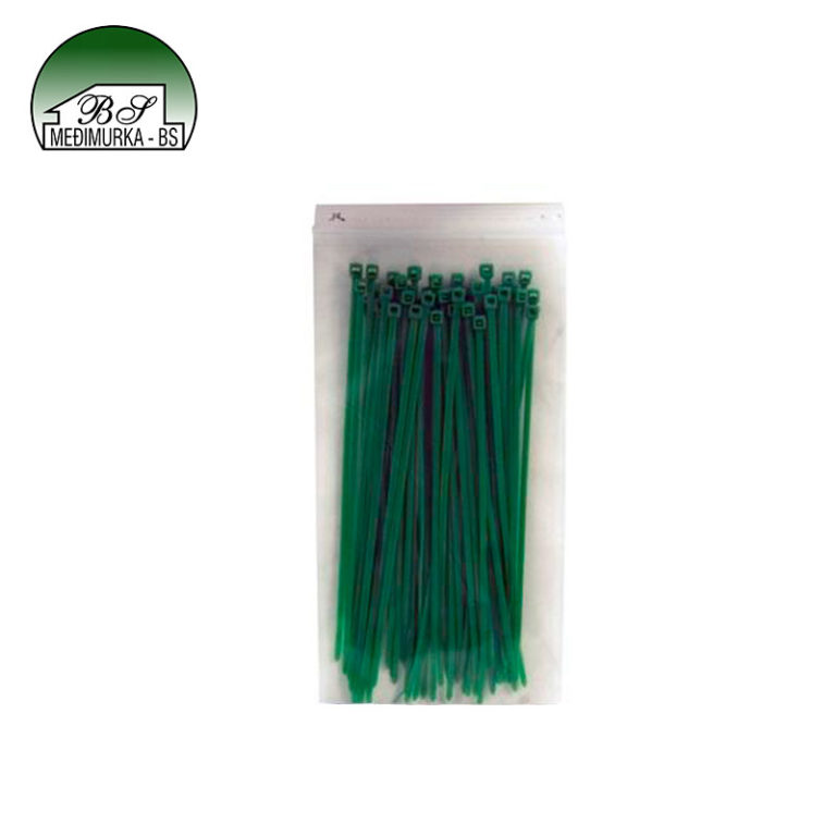 Plastične vezice zelene