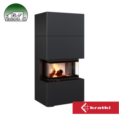 Kamin NBC 7 sa čeličnim kućištem HOME EASY BOX