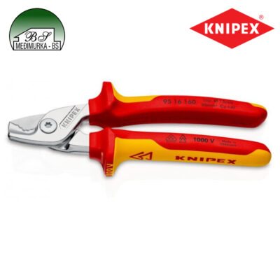 Škare za kablove VDE 160 mm StepCut KNIPEX
