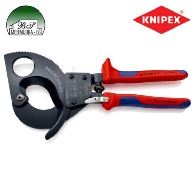 Škare za kablove (princip čegrtaljke) KNIPEX
