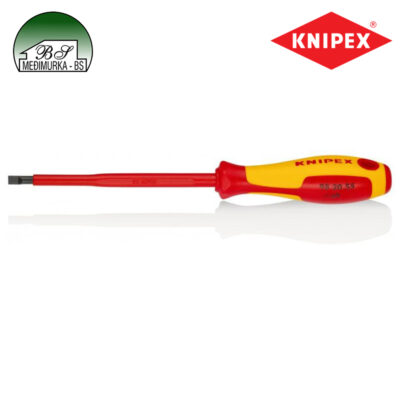 Odvijač za vijke s prorezom KNIPEX
