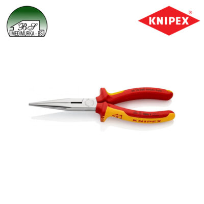 Knipex kliješta plosnata VDE 200 mm (26 16 200)
