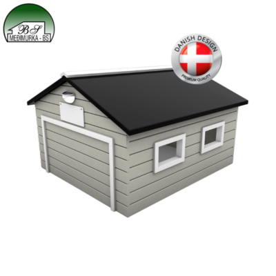 Drvena garaža za robotske kosilice Home Plus