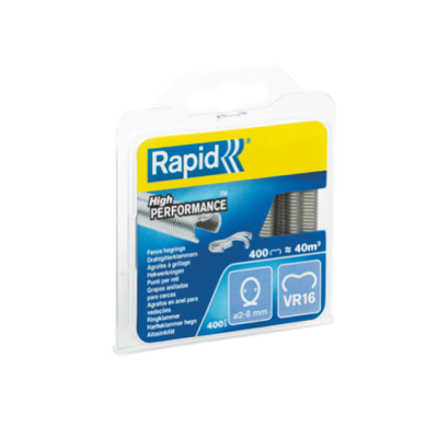 Rapid spajalice za ograde 2-8mm VR16 400/1