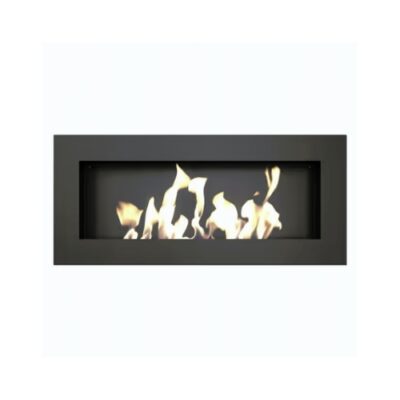 Kratki DELTA 2/CZARNY/SLIM TÜV bio kamin