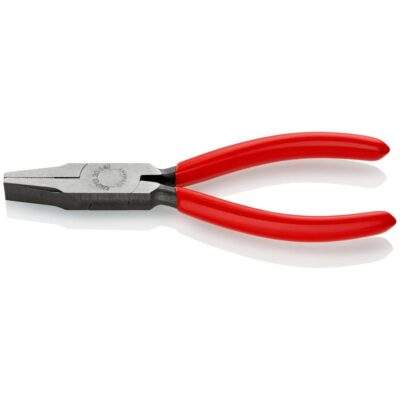 Knipex kliješta s ravnim čeljustima plastificirana crna atramentirana 140 mm (20 01 140)
