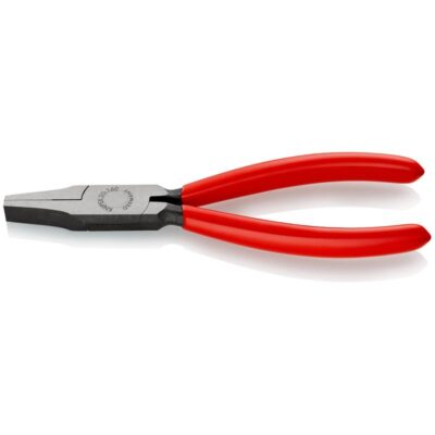 Knipex kliješta s ravnim čeljustima plastificirana crna atramentirana 160 mm (20 01 160)