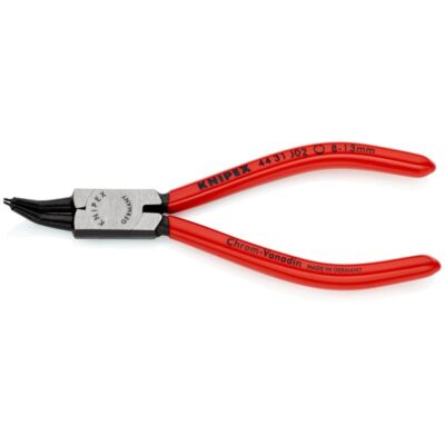 Knipex kliješta seger za unutarnje prstenove u bušotinama 45° pod kutom plastificirana crno atramentirana 140 mm (44 31 J02)