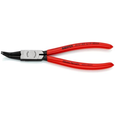 Knipex kliješta seger za unutarnje prstenove u bušotinama 45° pod kutom plastificirana crno atramentirana 180 mm (44 31 J22)