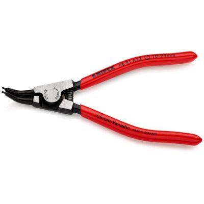 Knipex kliješta seger za vanjske prstenove na osovinama 45° pod kutom plastificirana crno atramentirana 130 mm (46 31 A12)