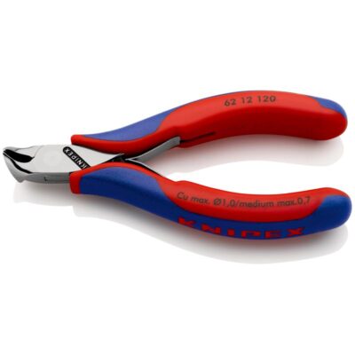 Knipex kliješta za koso rezanje za elektroniku s višekomponentnim ručkama 120 mm (62 12 120)