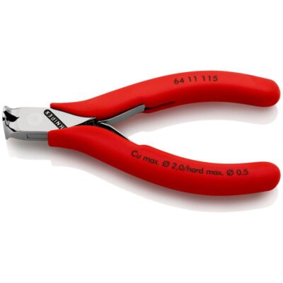Knipex kliješta za elektroniku plastificirana 115 mm (64 11 115)