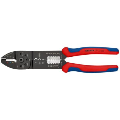 Knipex kliješta za prešanje s višekomponentnim drškama, crno lakirane 240 mm (97 32 240)
