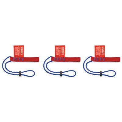 Knipex set adapterskih petlji za osiguranje alata, 3 kom