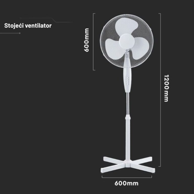 V-TAC ventilator samostojeći FI 40cm
